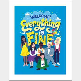 Everything is fine Posters and Art